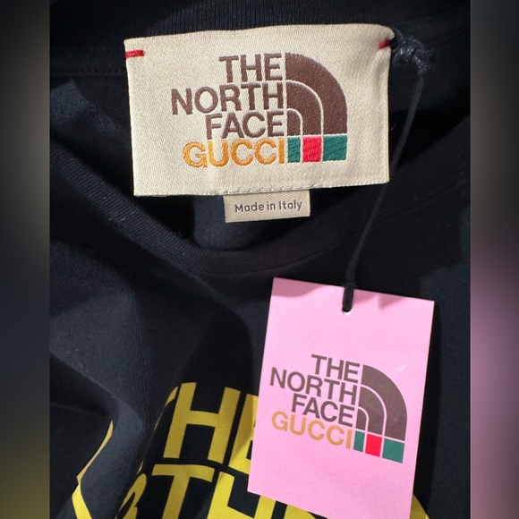 Gucci The North Face Oversized T-shirt Sz M NEW - Picture 3 of 5